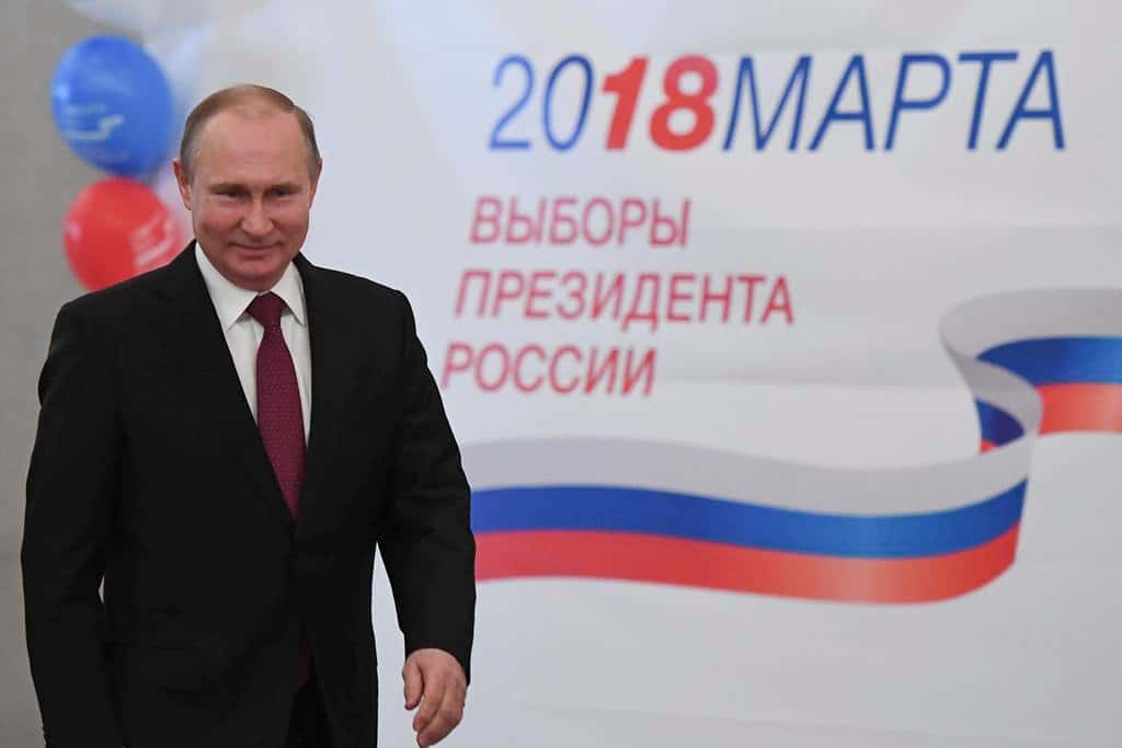 Aplastante triunfo electoral de Putin