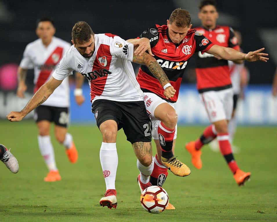 River rescató un empate  sobre la hora ante Flamengo