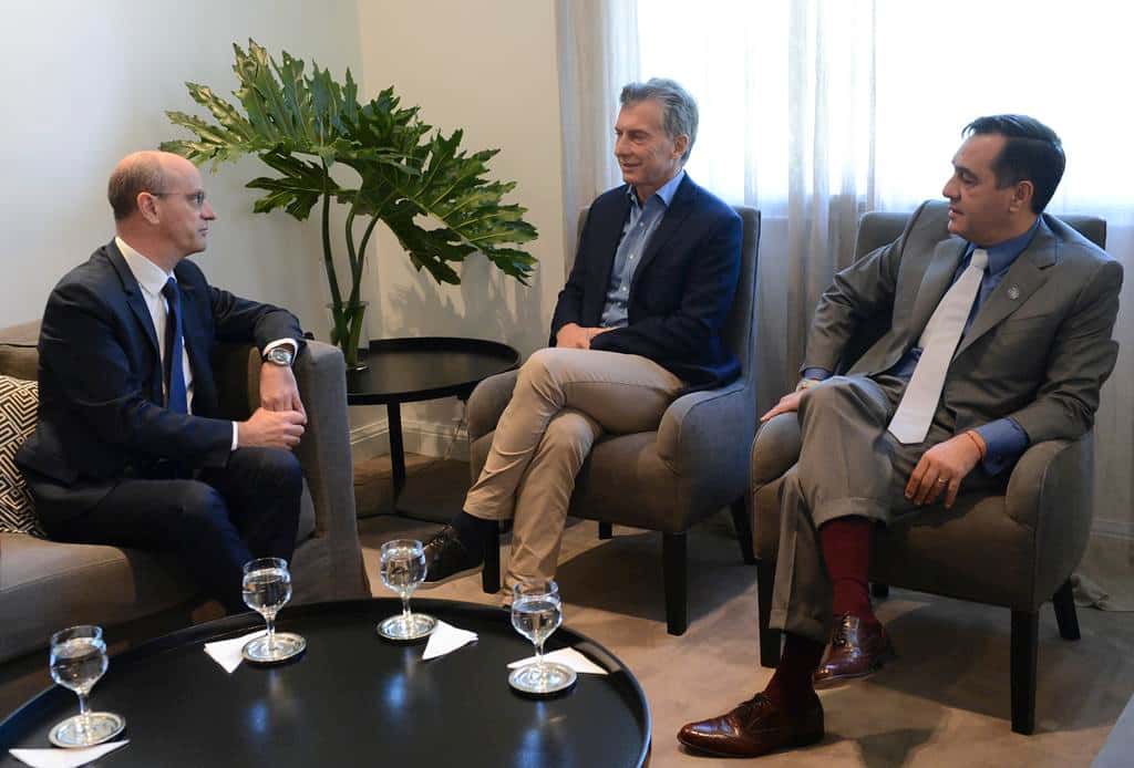Macri recibió al ministro  de Educación de Francia
