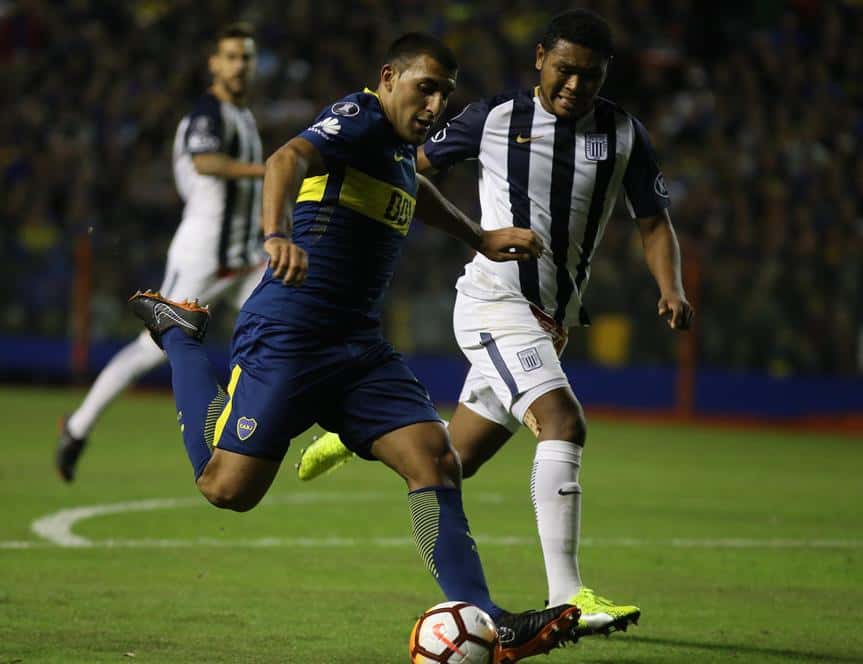 Boca aplastó a Alianza Lima  y se clasificó a los octavos
