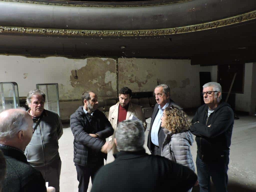 Retoman las gestiones para darle un nuevo impulso al proyecto de recuperación del Teatro Cervantes