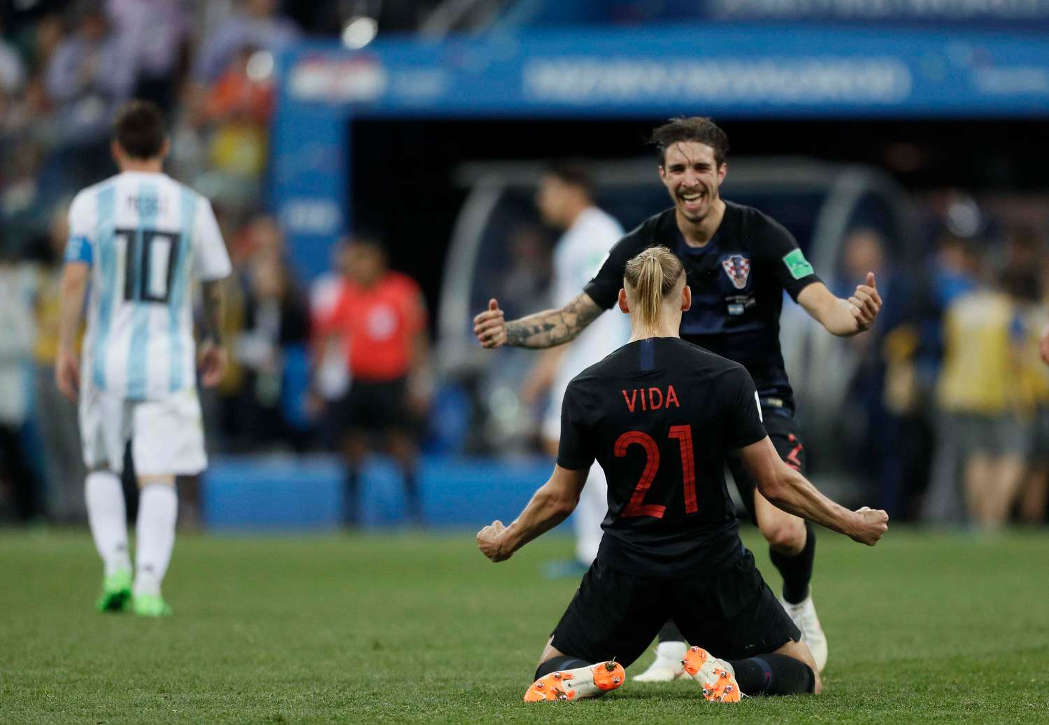 Croacia goleó a Argentina por 3 a 0 y la clasificación pende de un hilo