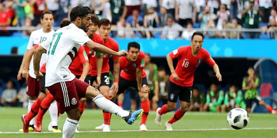 México derrotó 2-1 a Corea del Sur y se acerca a los octavos de final