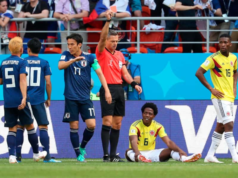 Colombia y un debut amargo en Rusia: cayó ante Japón