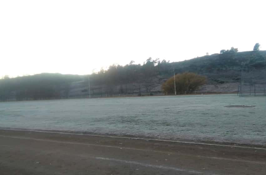 Helada matinal en Tandil y pronóstico de temperaturas bajo cero