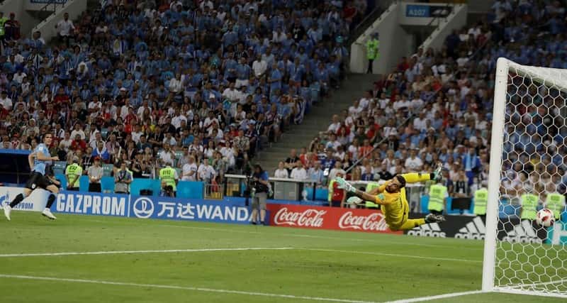 Uruguay fue más que Portugal y dejó a Cristiano Ronaldo sin Mundial