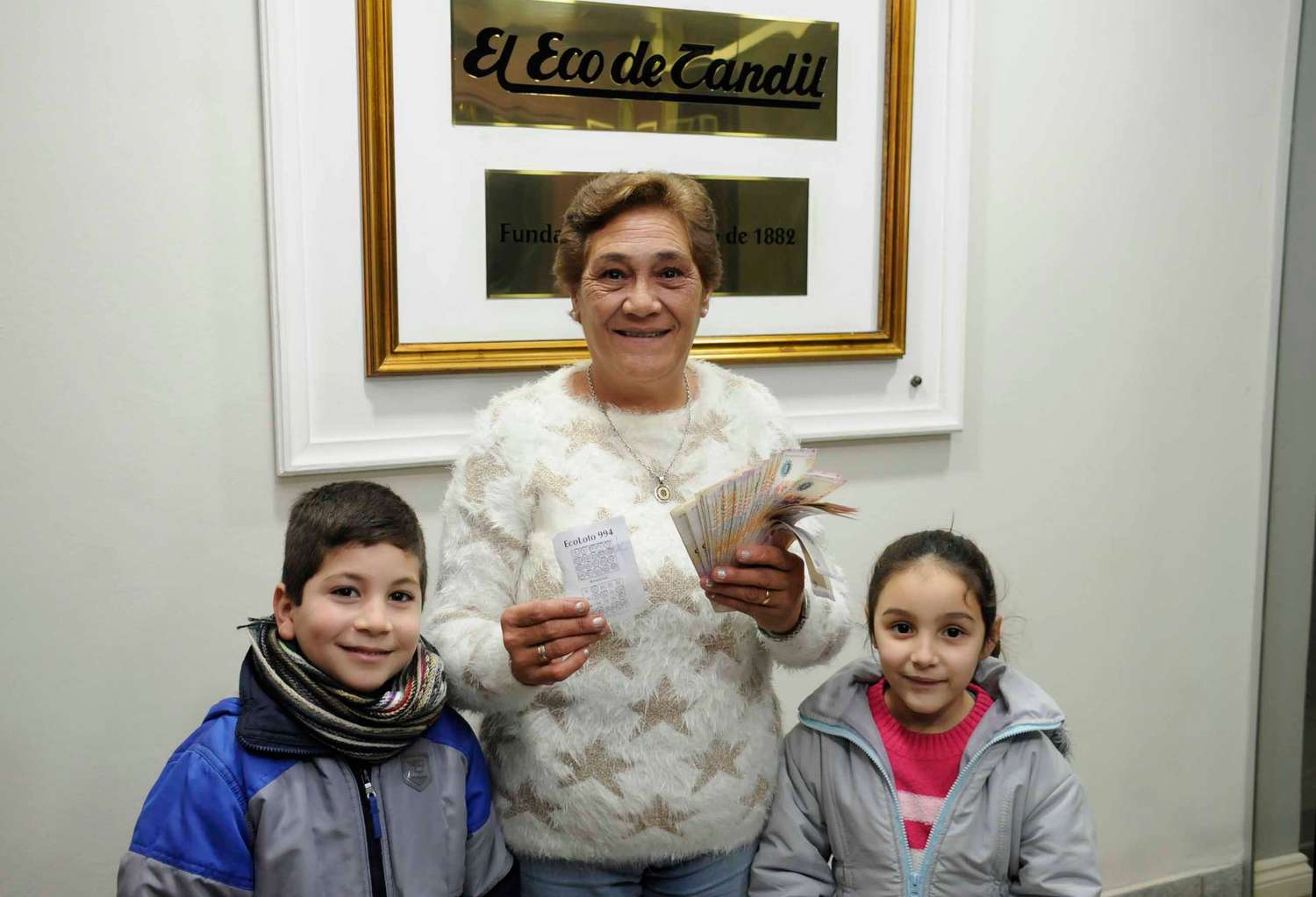 Una nueva ganadora del Eco Loto se hizo acreedora de 5 mil pesos
