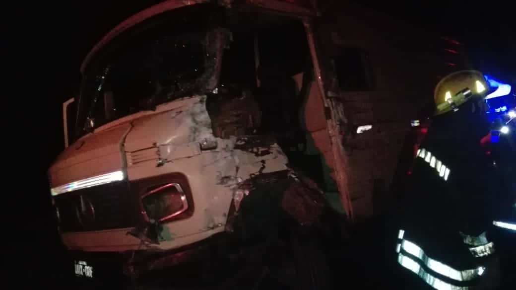 Dos tandilenses sufrieron heridas en un accidente en la Ruta 3