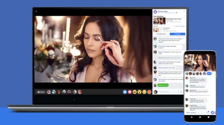 Facebook presentó Watch Party, para organizar transmisiones de video
