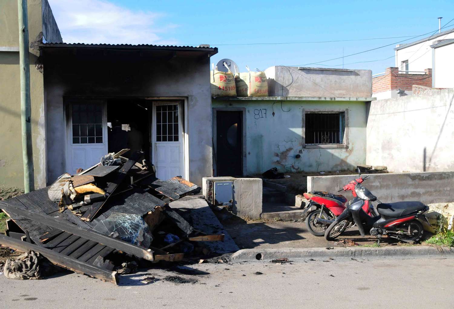 Un incendio afectó una vivienda en Patagonia al 800