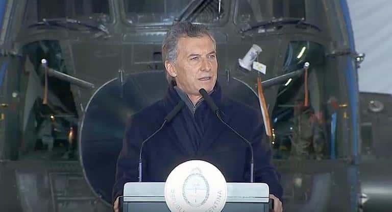 Macri anunció que las Fuerzas Armadas colaborarán en tareas de seguridad interior