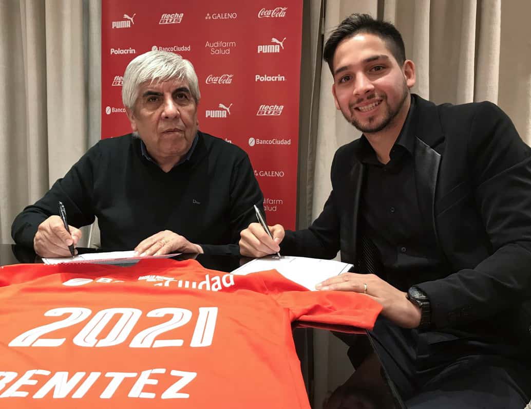 Independiente renovó con Benítez hasta 2021