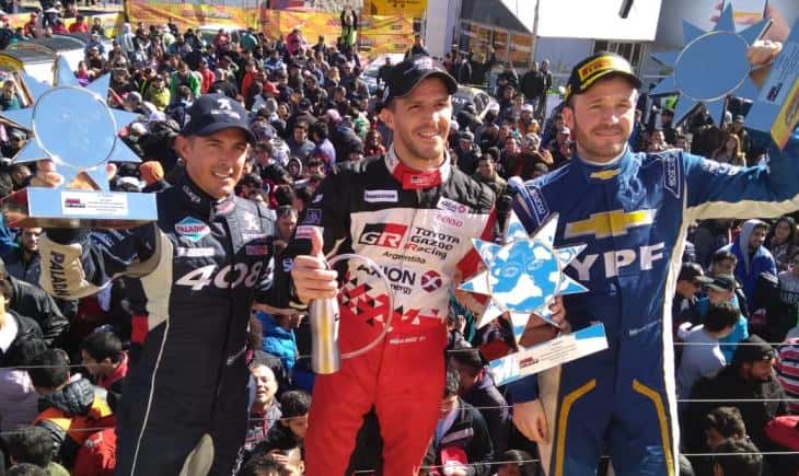 Rossi completó un gran fin de semana en El Zonda