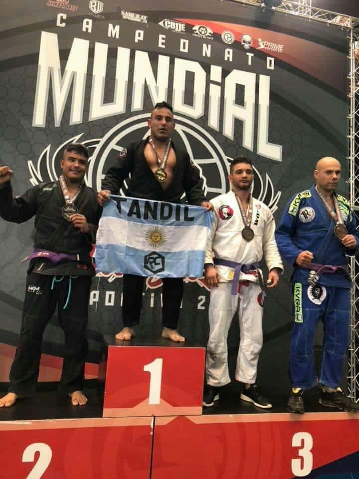 Santiago Díaz llegó al título mundial en Brasil