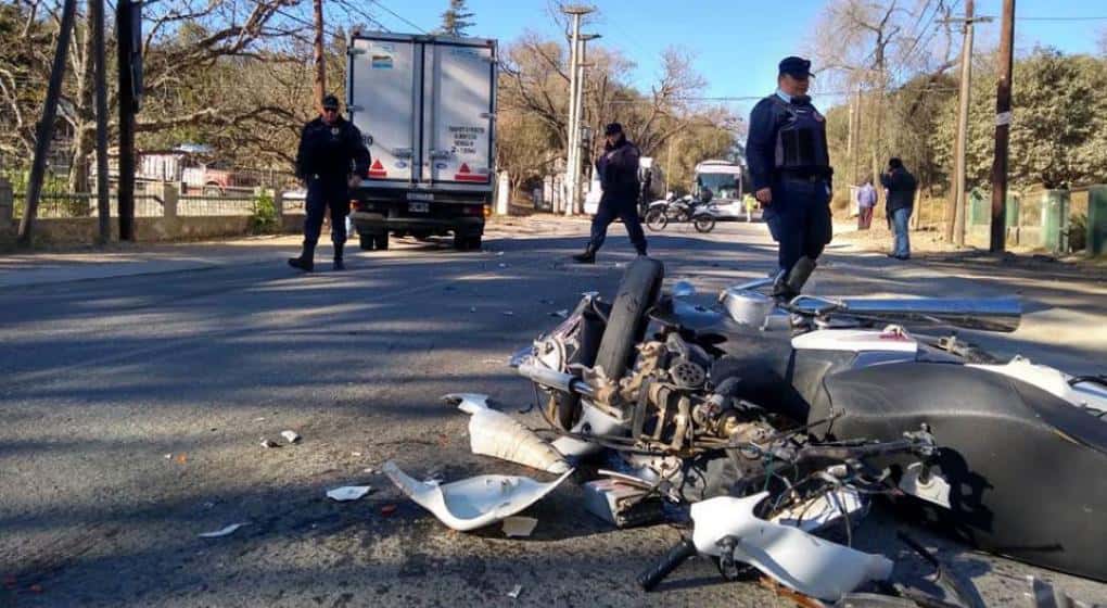 Tres fallecidos en choques de motos