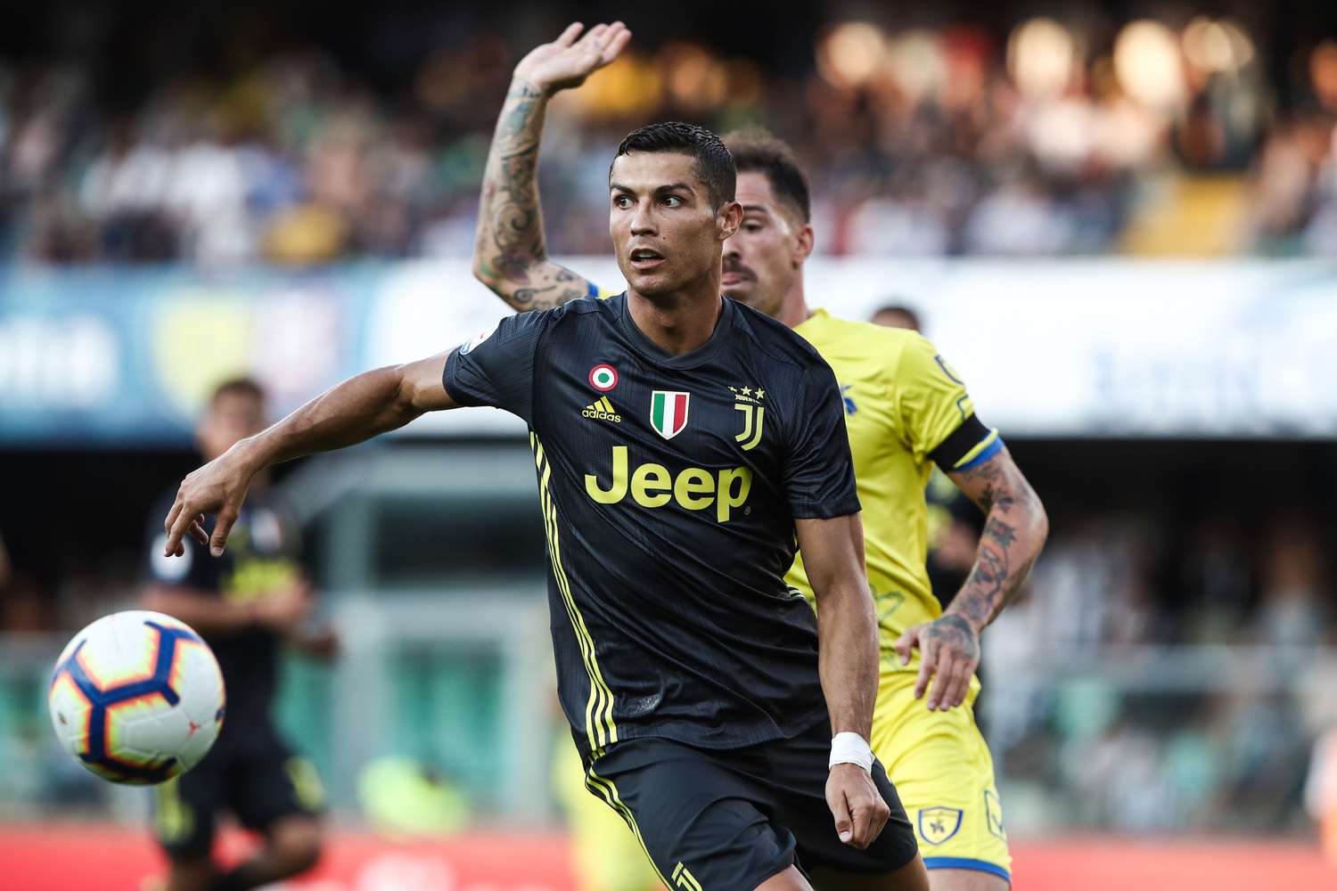 Cristiano Ronaldo, muy conforme en Juventus
