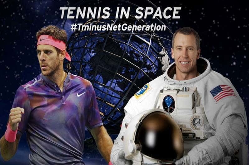 Del Potro será protagonista del primer partido de tenis en el espacio