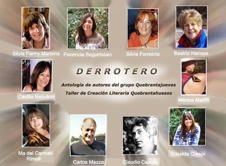 Presentan “Derrotero”, la antología de textos del Grupo Quebrantahuesos