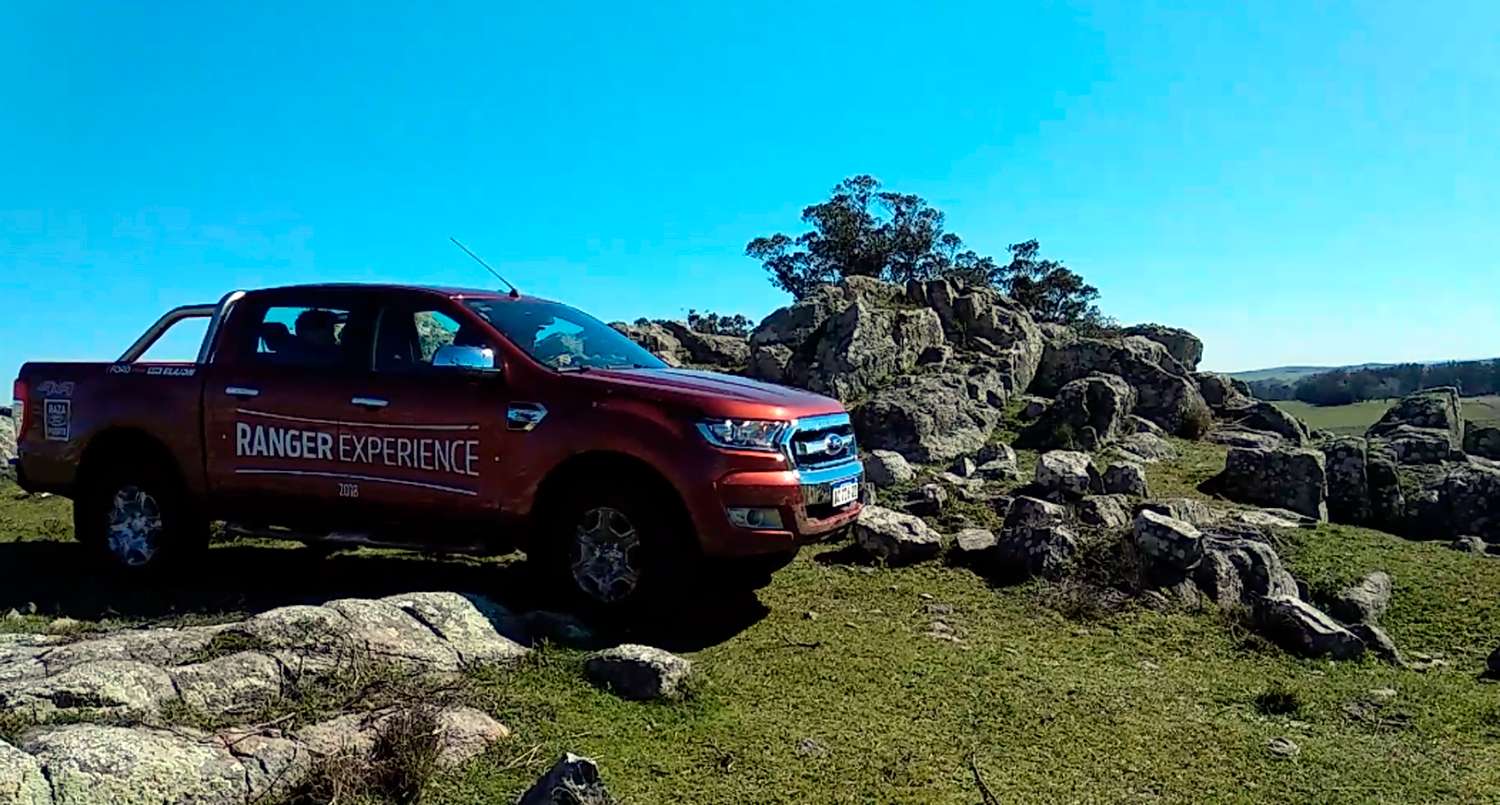 Ford Ranger Experience en Tandil: off road a puro vértigo