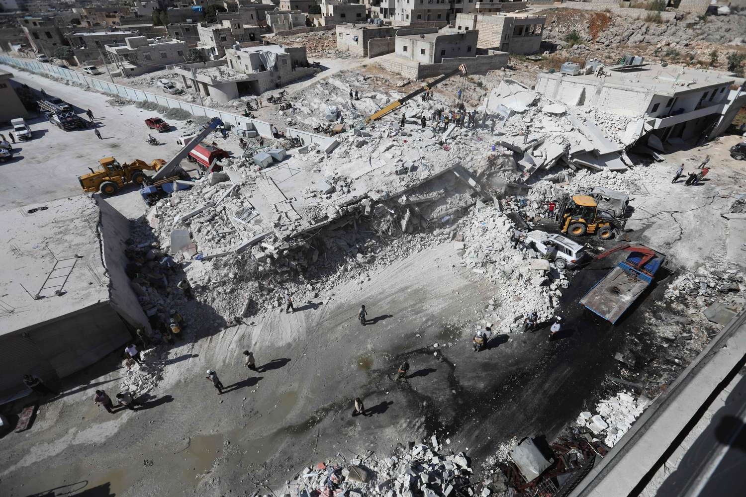 Al menos 39 civiles muertos por una explosión en Siria