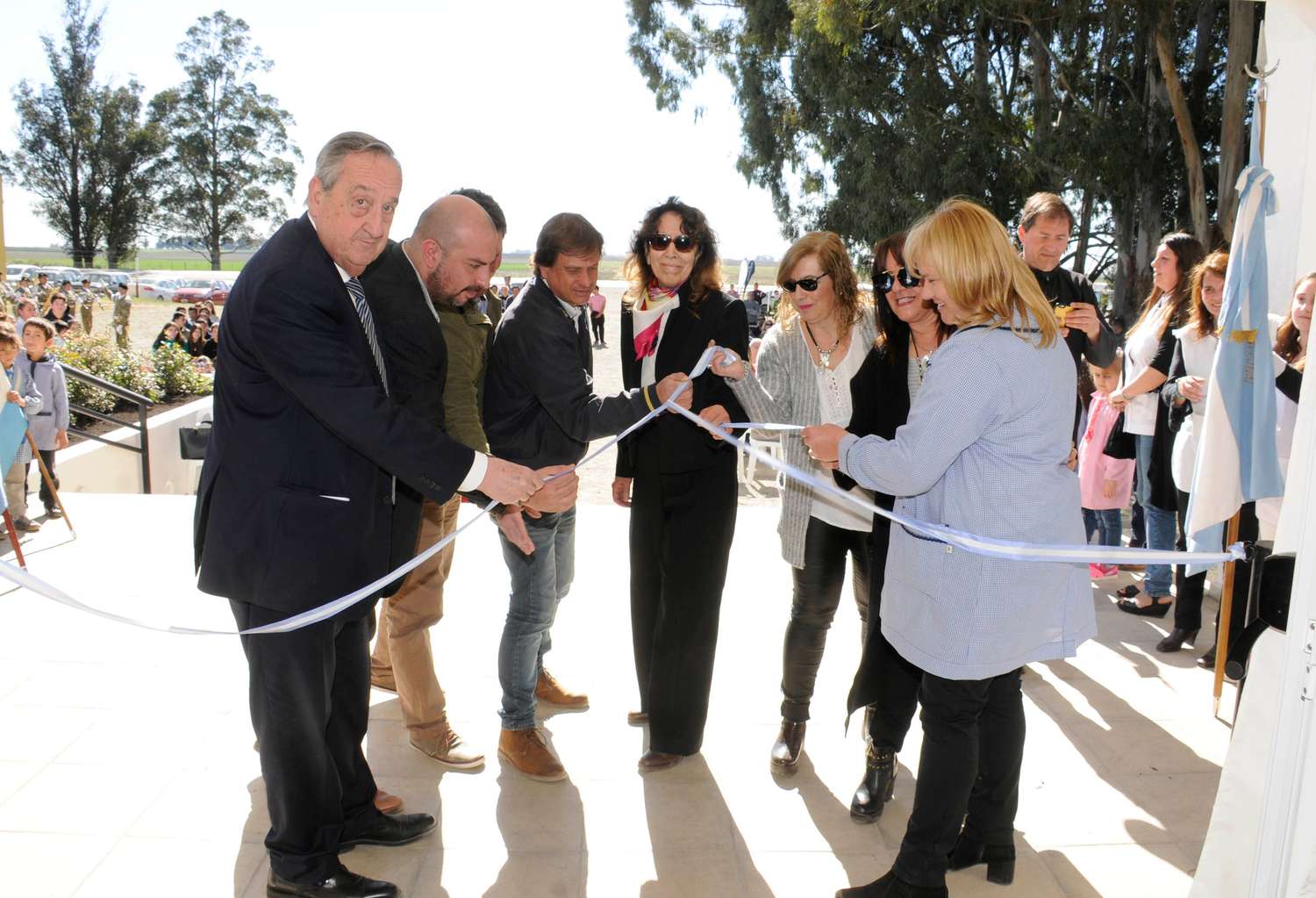 En un emotivo acto, se inauguró el nuevo edificio del Jardín de Infantes 918 del Paraje San Benito