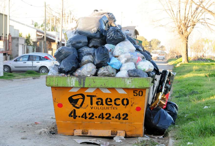 En Tandil cada habitante genera un kilo de basura por día en promedio, según datos oficiales