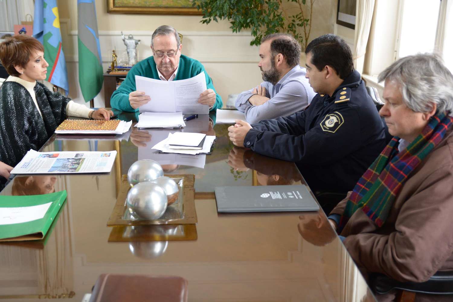 El Municipio y el Cuartel de Bomberos firmaron un convenio de cooperación