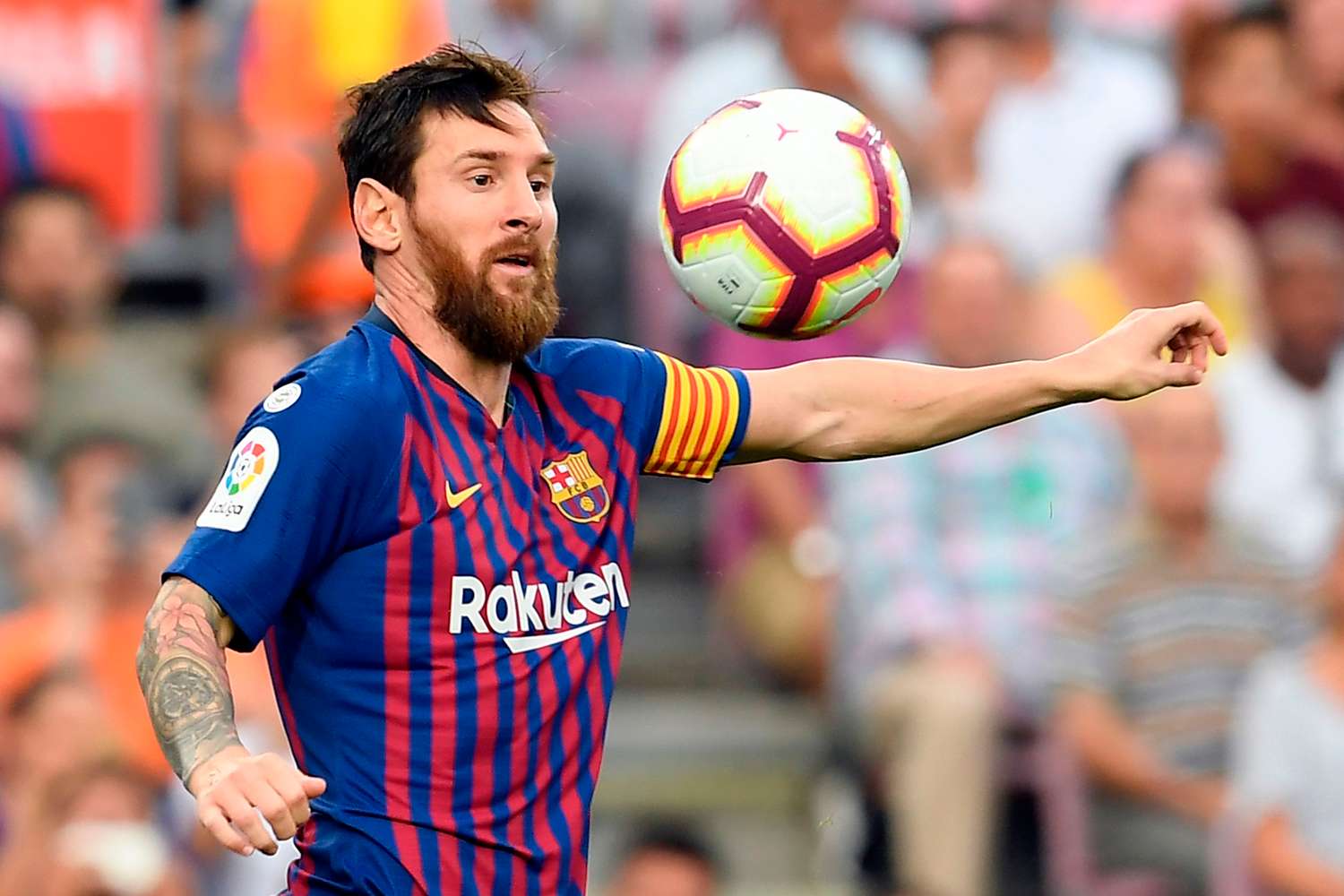 Barcelona hizo ocho con doblete de Messi