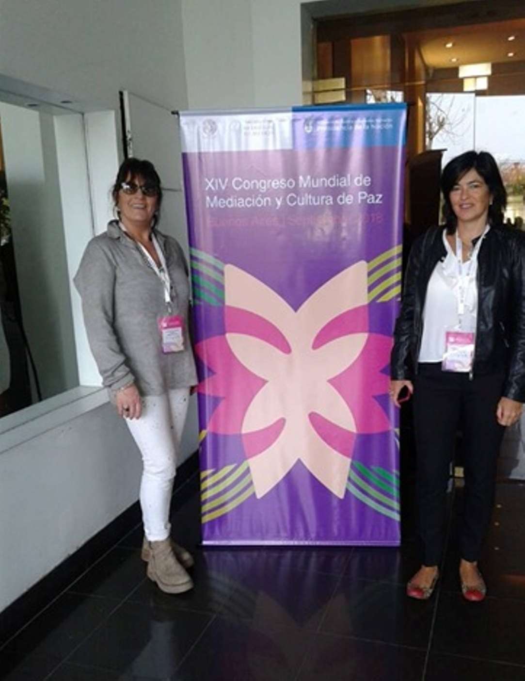 Funcionarios municipales participaron del XIV  congreso mundial de mediación y cultura de paz