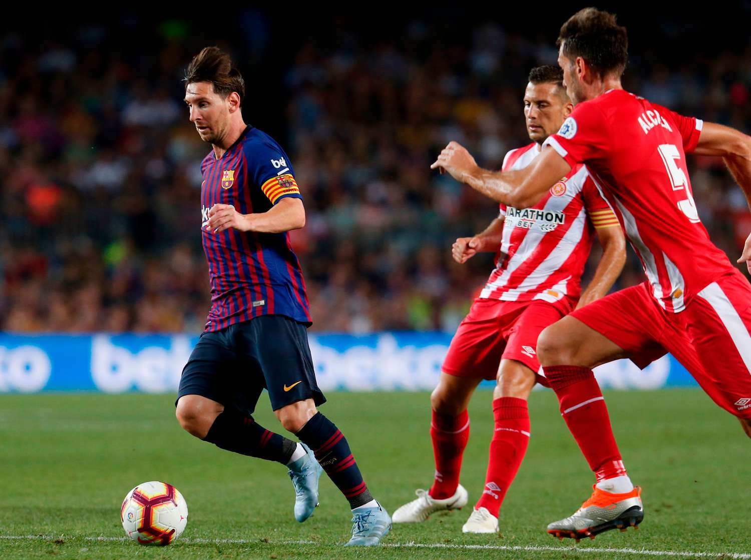 Un gol de Messi en el empate de Barcelona