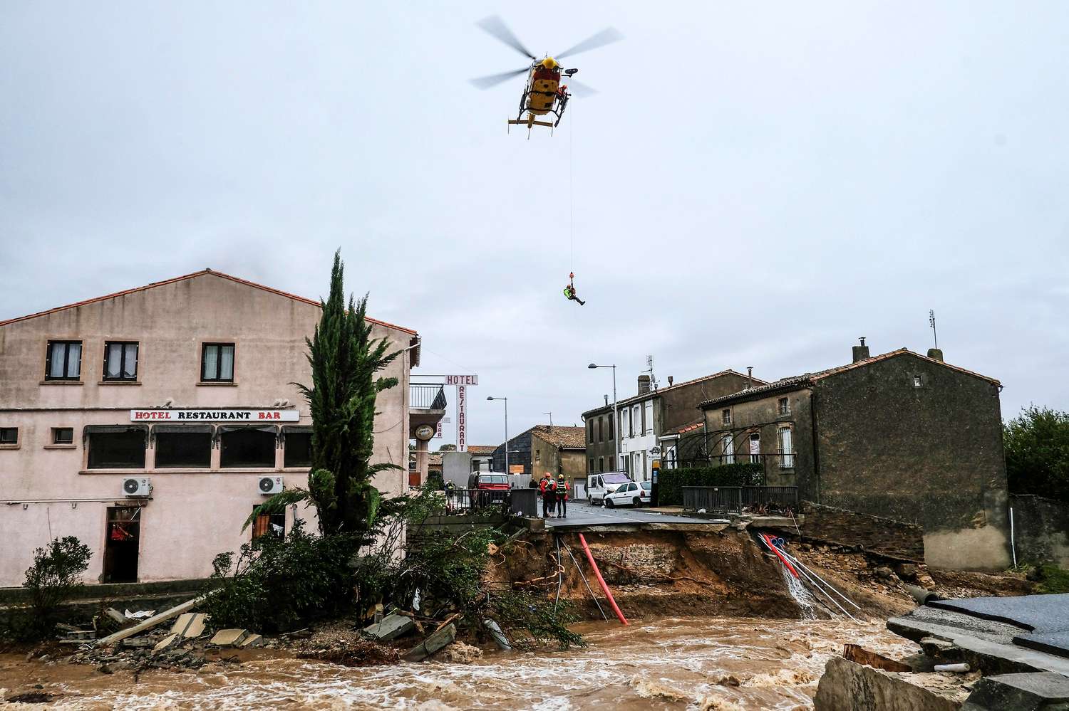Al menos doce muertos por las inundaciones en el sur francés