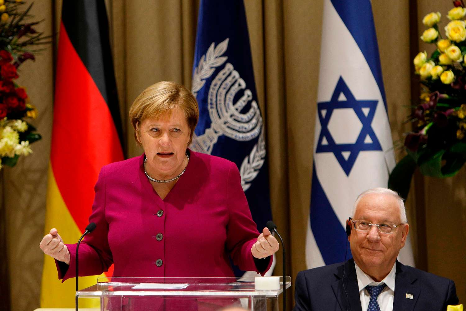 Merkel y Netanyahu difirieron acerca del método a seguir adelante frente a Irán