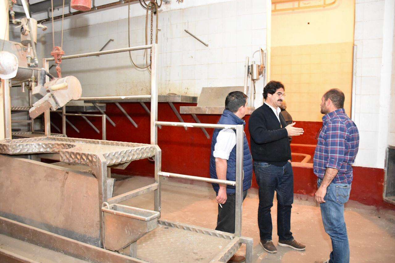 El ministro Sarquís visitó Azul, Olavarría  y Pellegrini y dialogó con productores