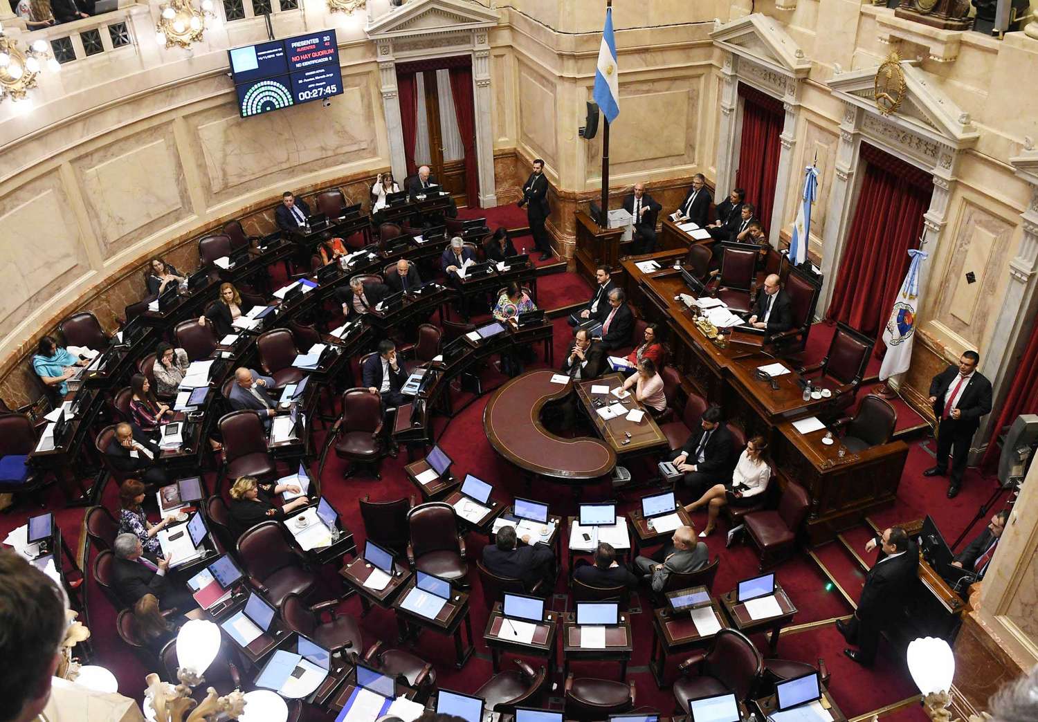 El Senado aprobó el Presupuesto 2019 tras 14 horas de debate