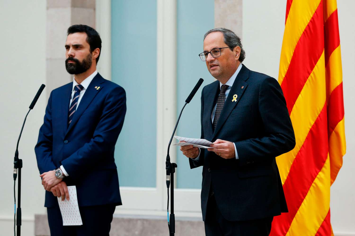 La fiscalía pidió hasta 25 años de cárcel para los líderes separatistas catalanes