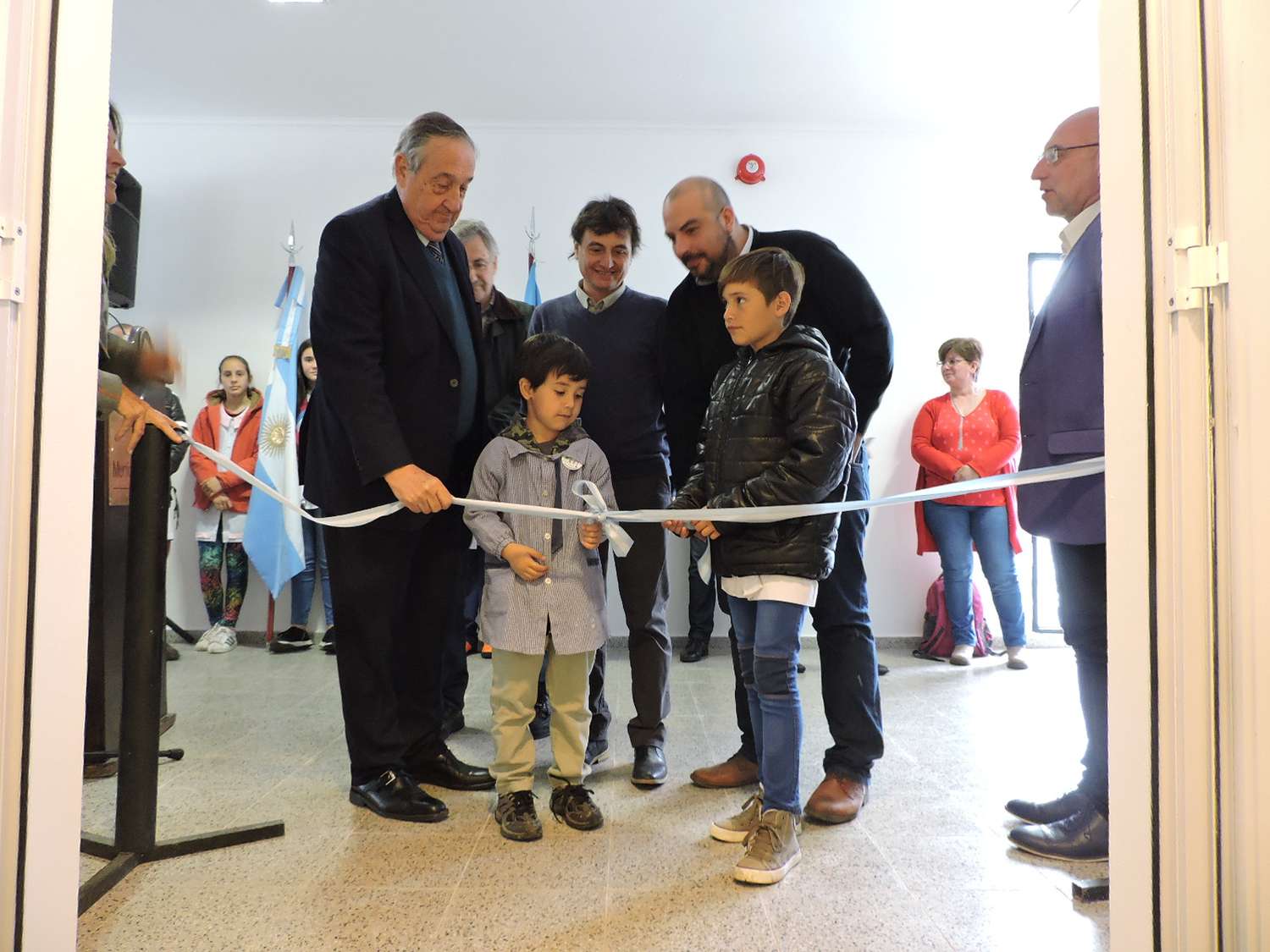 Se inauguraron las obras de ampliación de la Escuela Técnica 4 de Gardey