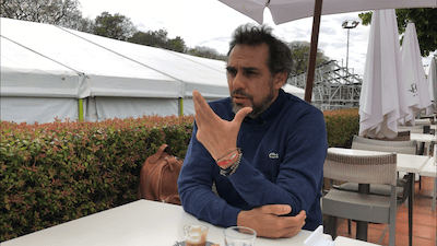 “Si tengo que mostrar el manual de tenis para que los chicos empiecen a jugar, les tengo que hacer ver a Federer”, reconoció Zabaleta