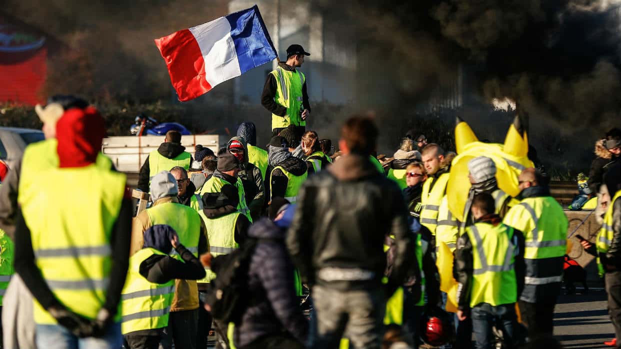 El movimiento francés de los “chalecos amarillos” volverá a marchar en París