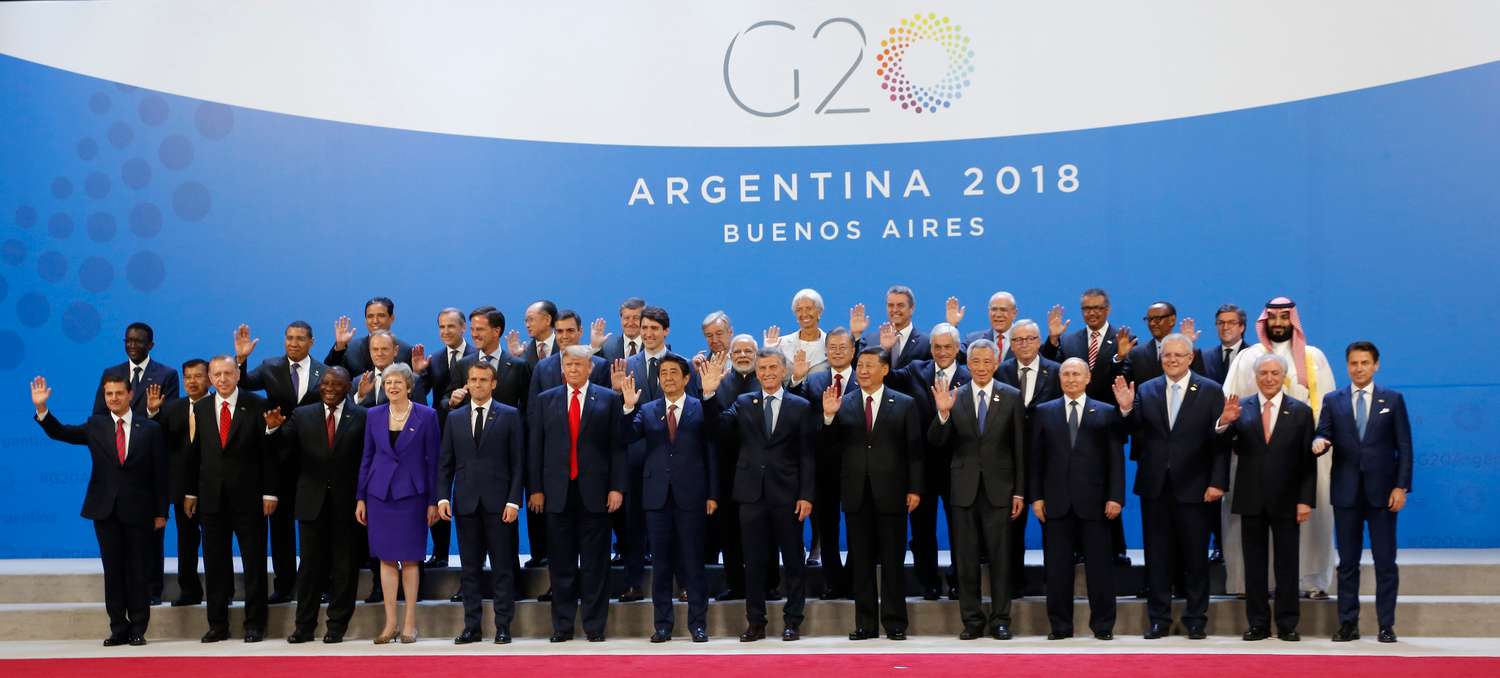 Donald Trump marcó el pulso de la primera jornada de deliberaciones de la cumbre G20