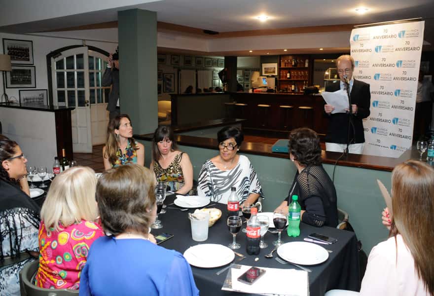 La Clínica Modelo celebró su 70 aniversario con  una cena que se realizó en el club Los Cardos