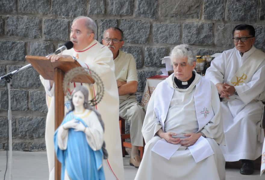 La misa por el Día de la Virgen se realizará en el autocine