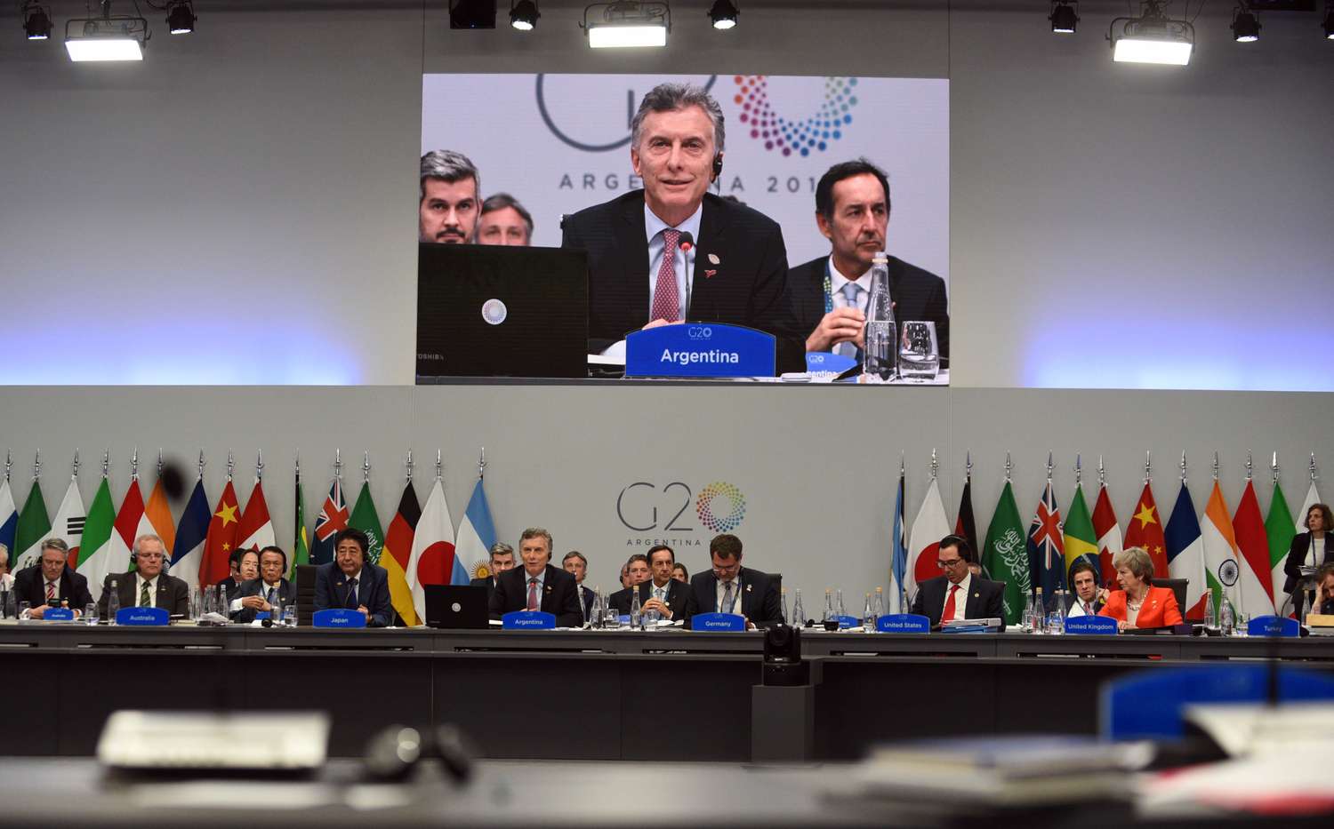 Terminó la cumbre del G20, con compromisos mínimos y con una gran satisfacción de Macri