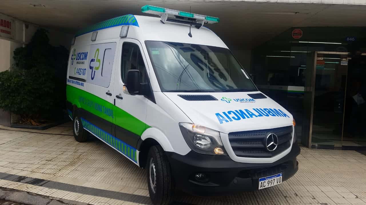 Usicom adquirió una ambulancia de alta complejidad