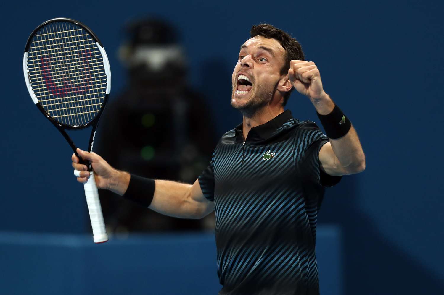 Bautista Agut sorprendió a Djokovic en semifinales