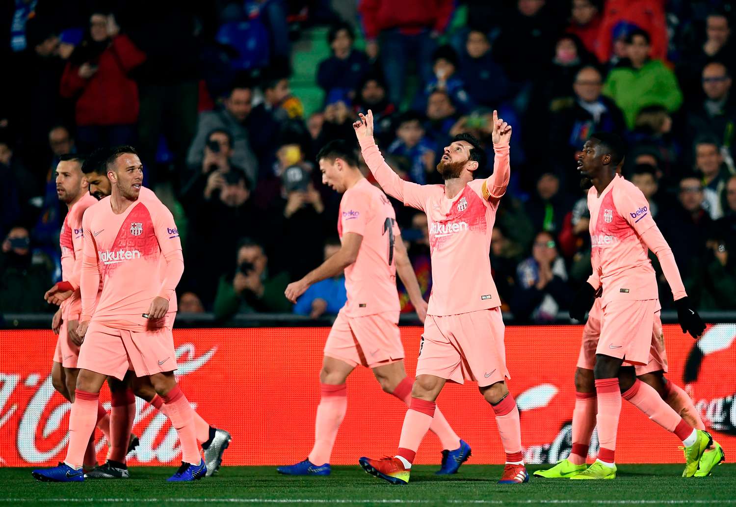 El puntero Barcelona ganó con un gol de Messi
