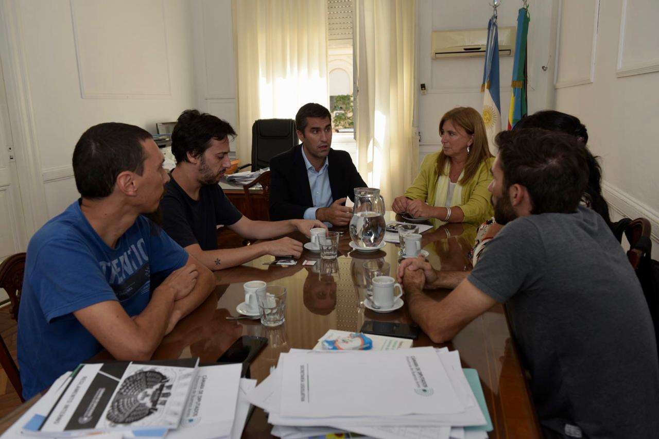 Arrizabalaga se reunió con el Presidente de la Cámara de  Diputados por los alquileres