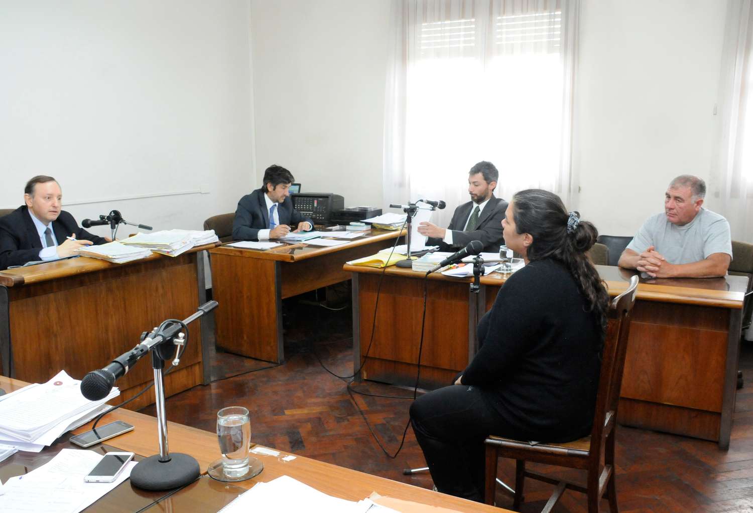 La fiscalía pidió tres años de prisión efectiva para Altamirano y dos para Lezica