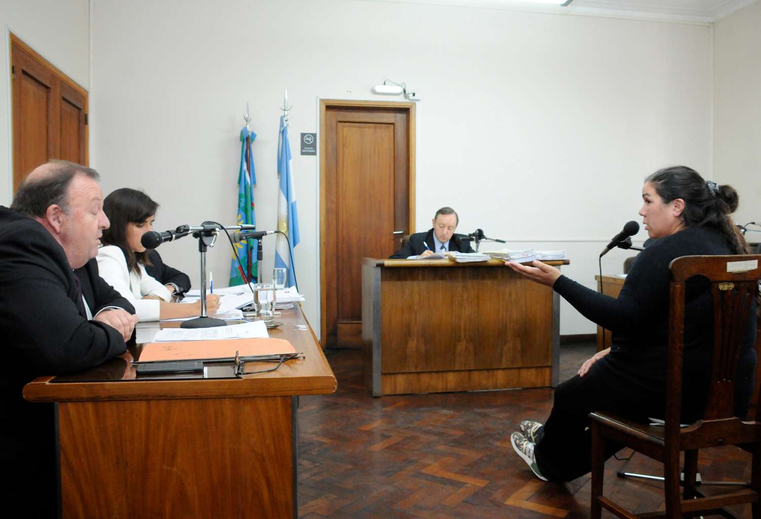 En el primer día de juicio, Altamirano y Lezica comprometidos por la usurpación masiva