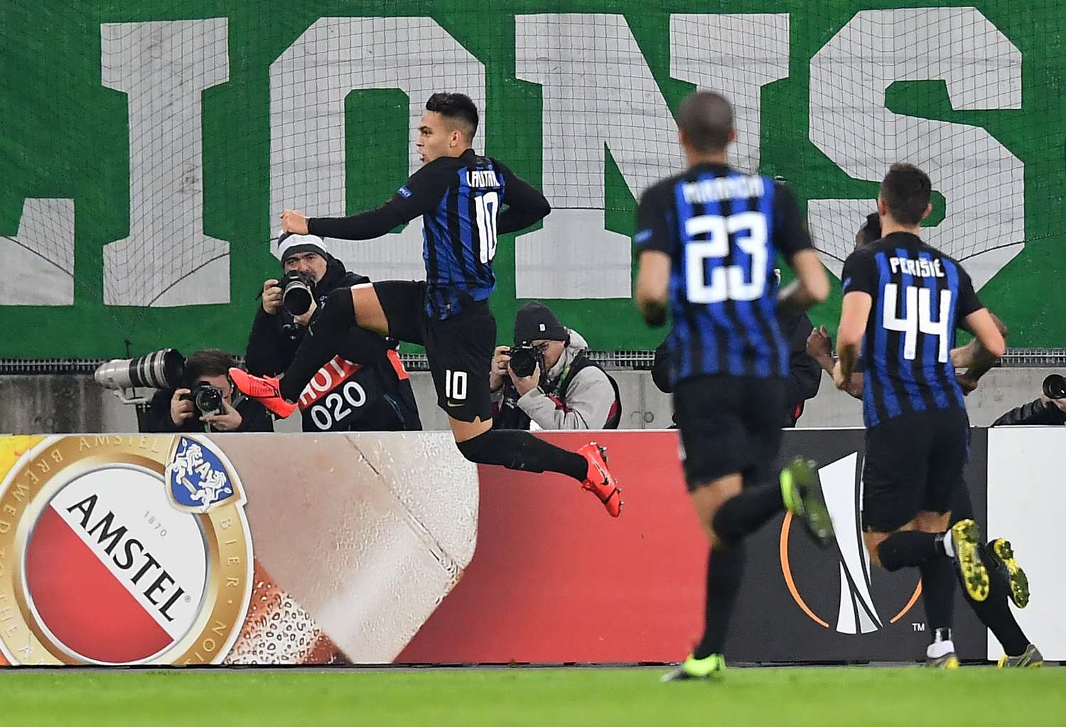 Inter ganó en Viena con  gol de Lautaro Martínez