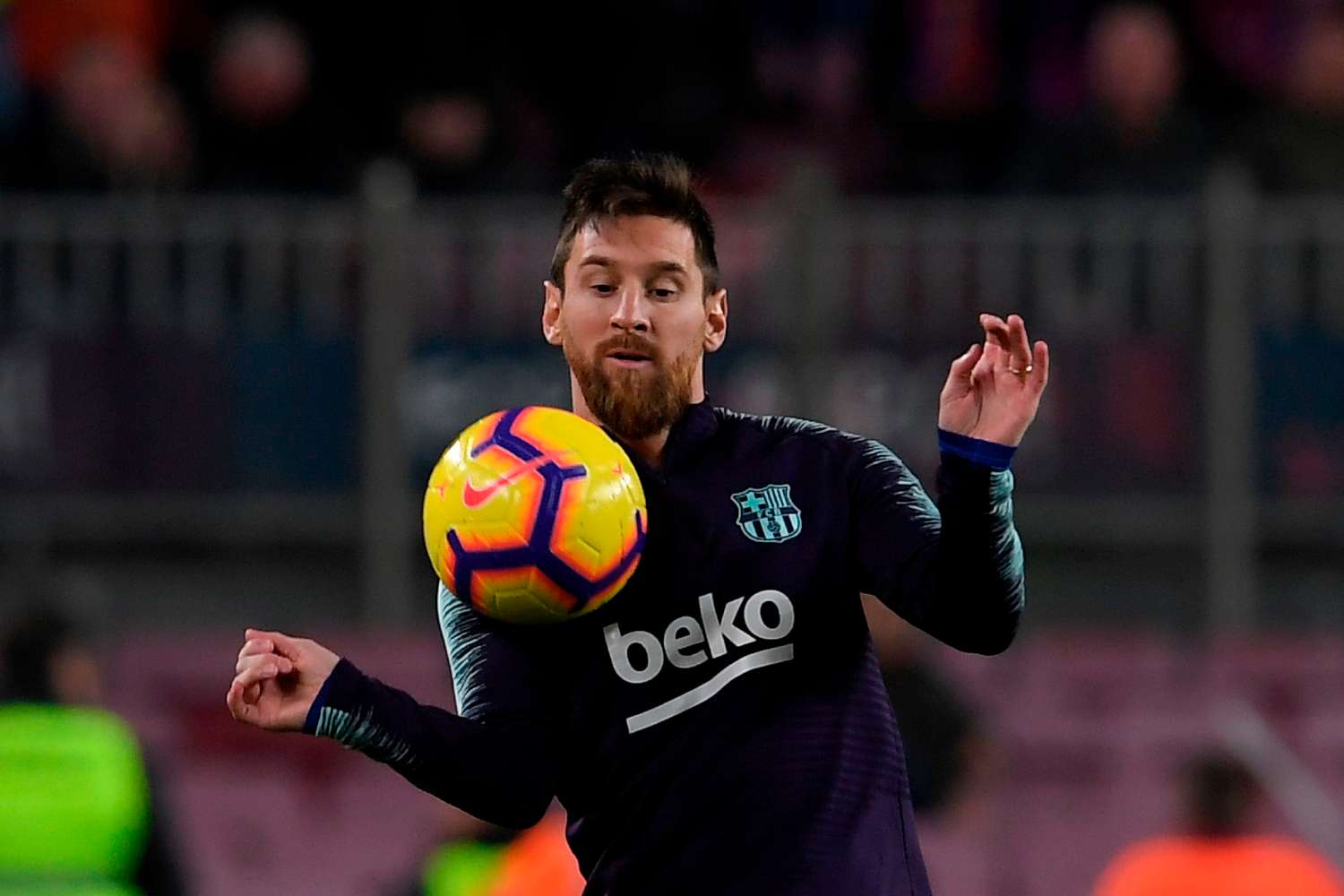 Messi será titular hoy,  en el clásico de España